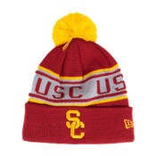 USC Trojans Cardinal SC Interlock Knit Repeat D3 Cuff Beanie